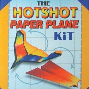 3/$28❤️sealed Hotshot Paper Plane Activity Kit 2 Books, Stickers, 45 sheets etc